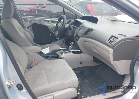 2012 Honda Civic Lx z USA, uszkodzony, nr VIN 2HGFB2F52CH590139